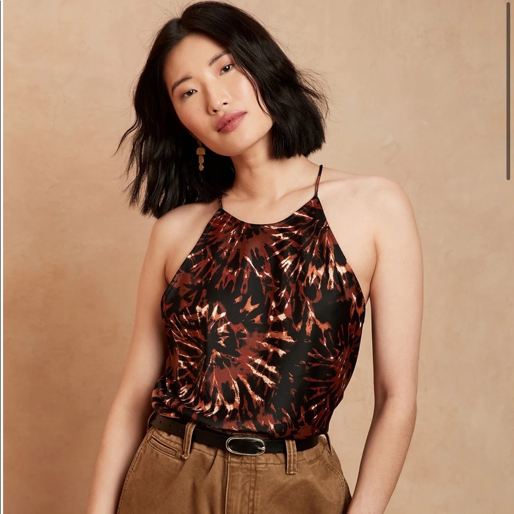 NWT Banana Republic Factory Strappy Silky Camisole size XL